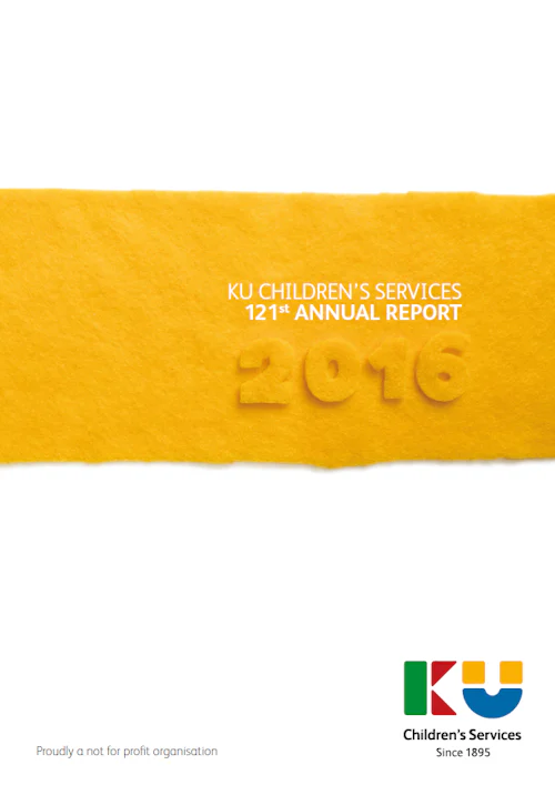 Ku Annual Report 2016 Cover