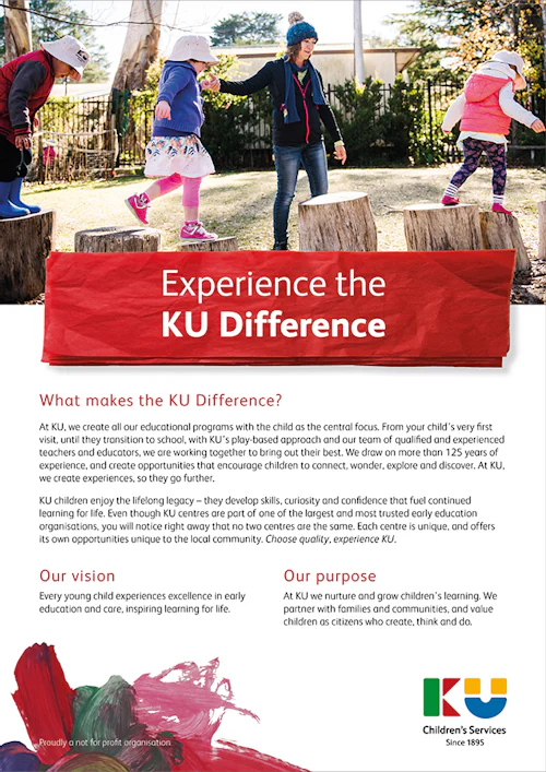 KU Difference Flyer Cover